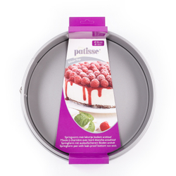 Форма для выпечки разъемная с широким поддоном Patisse Silver 26х7 см