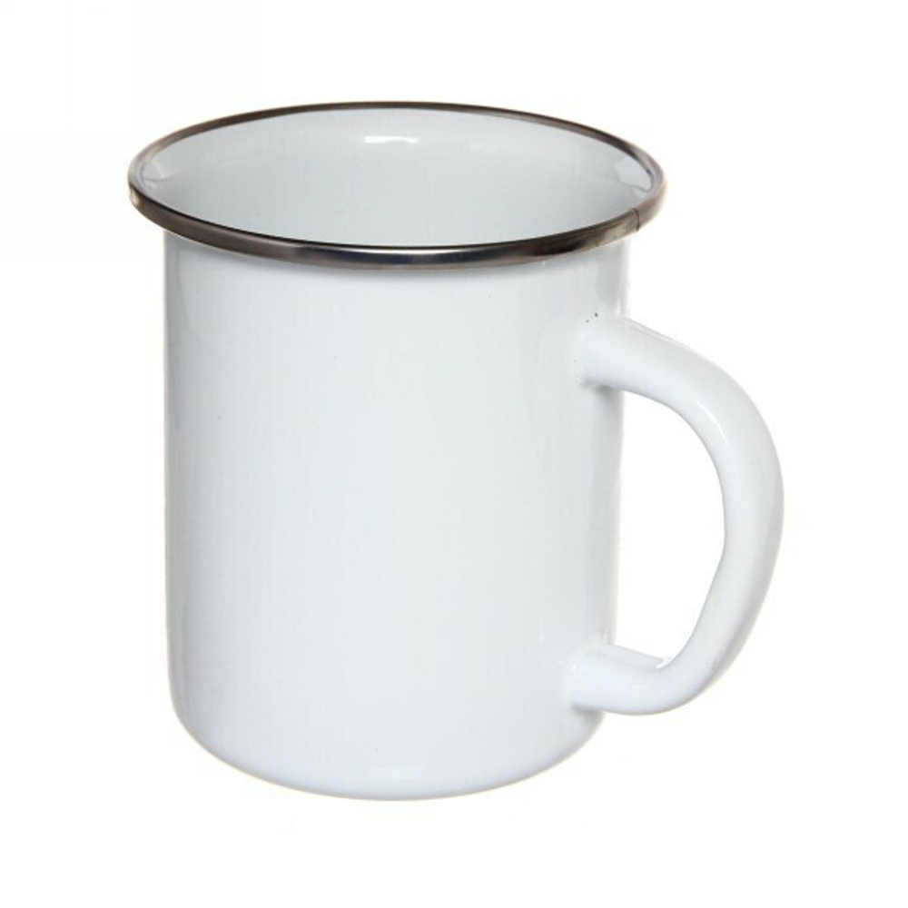 Кружка эмалированная 0,5л без декора