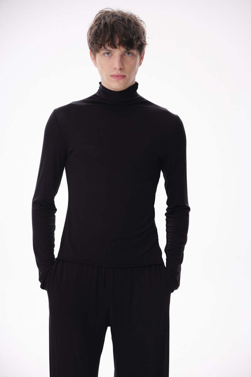 Брюки из тонкого трикотажа, молоко