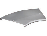 Крышка CPO 45 на угол горизонтальный 45° осн.500, цинк-ламельная