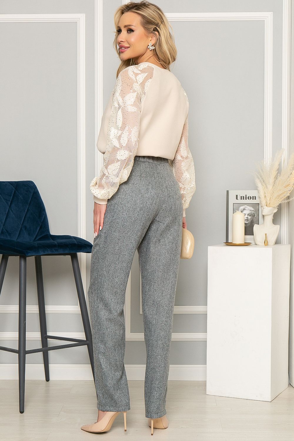 Брюки "Идеал" (грей) Б5029 LT Collection (Акция)