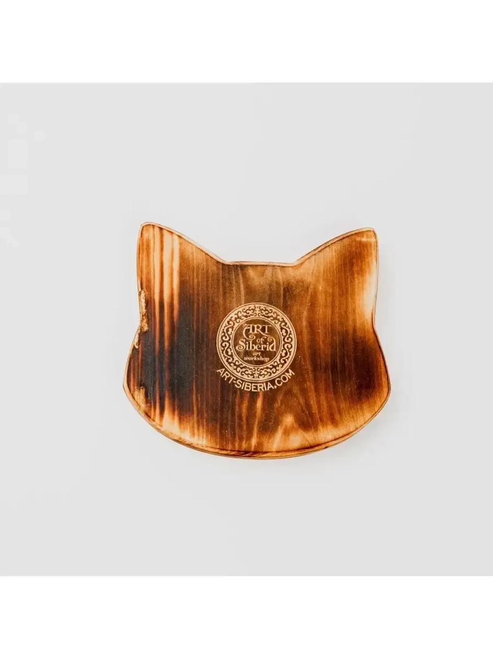 Деревянная менажница "Лиса" из кедра