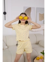 Пижама домашняя с шортами лапша
