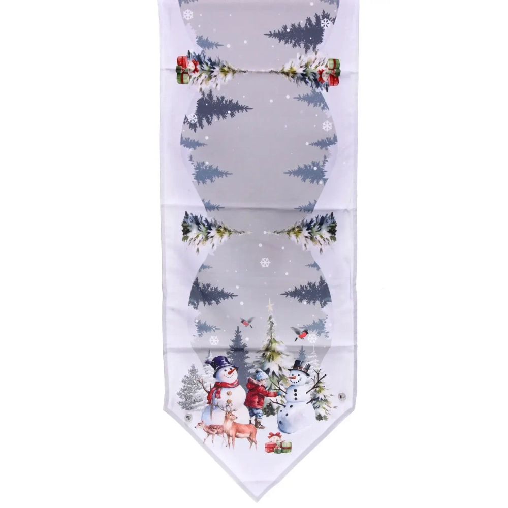 Дорожка на стол 40*174 см «Зимние забавы»