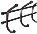 ВЕШАЛКА НАСТЕННАЯ УЮТ 5 КРЮЧКОВ МЕД/АНТИК ВНУ51