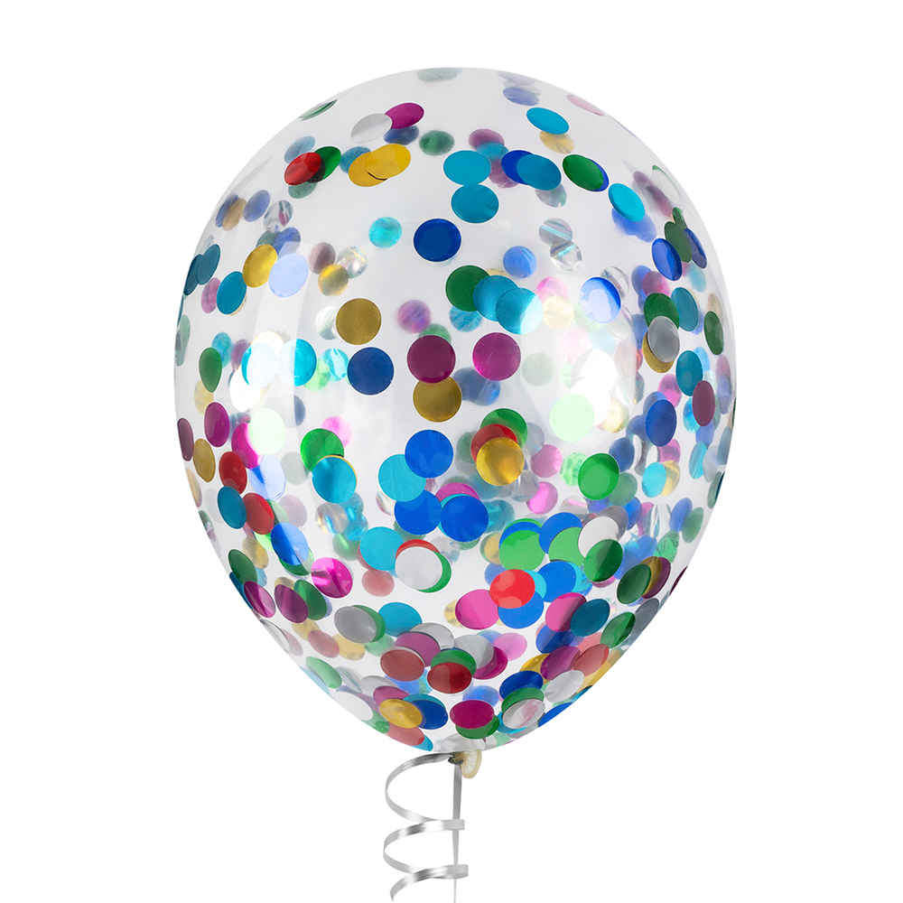 Конфетти круги микс