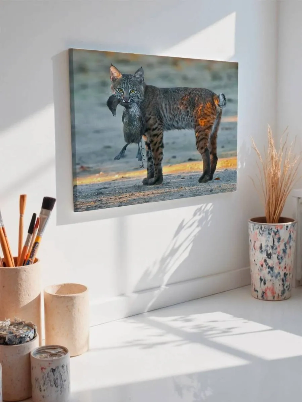 Картина на стену 40 X 50 Рысь