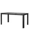 Уличный стол Leif, 160х90х75 см, темно-серый