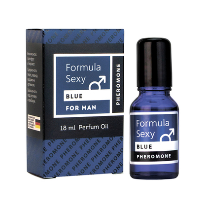 Парф.масло с феромонами для мужчин Formula Sexy "Blue" - 18ml for men/24