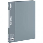 Папка с зажимом "Standard", 17мм, 700мкм, серая (Berlingo)