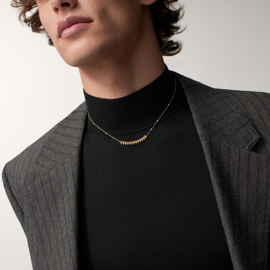 Cartier Clash de Cartier necklace small model в желтом золоте