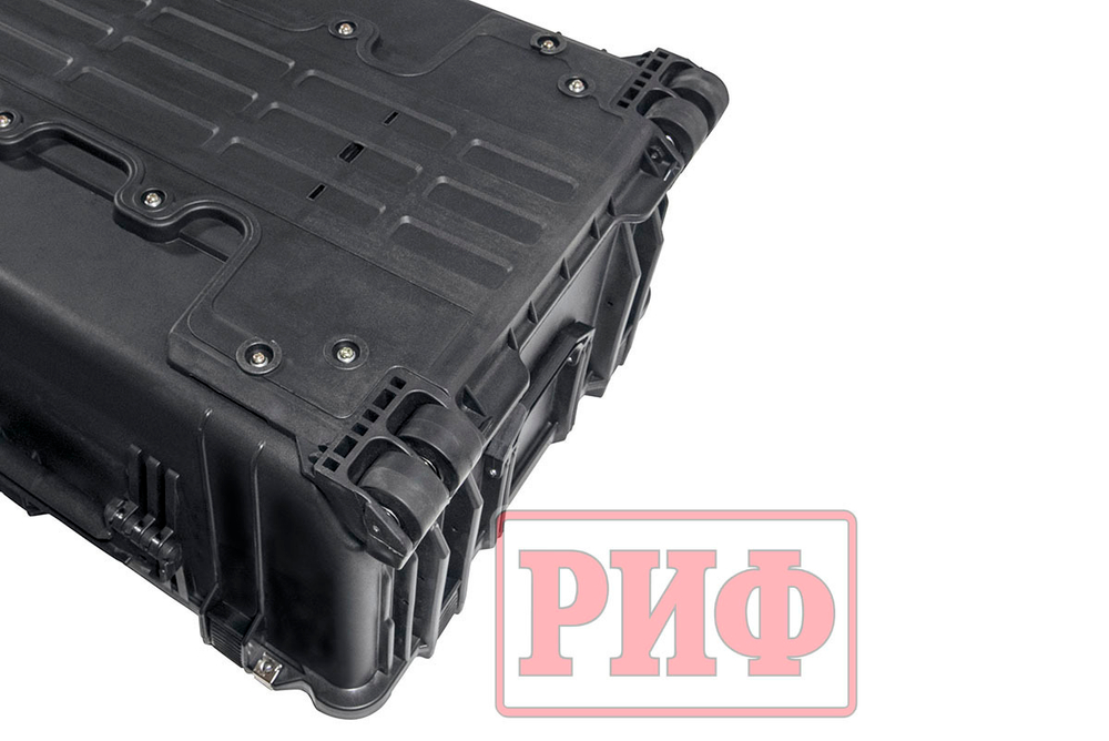 Кейс защитный ударопрочный РИФ 790х595х365 мм на колесах с телескопической ручкой IP55