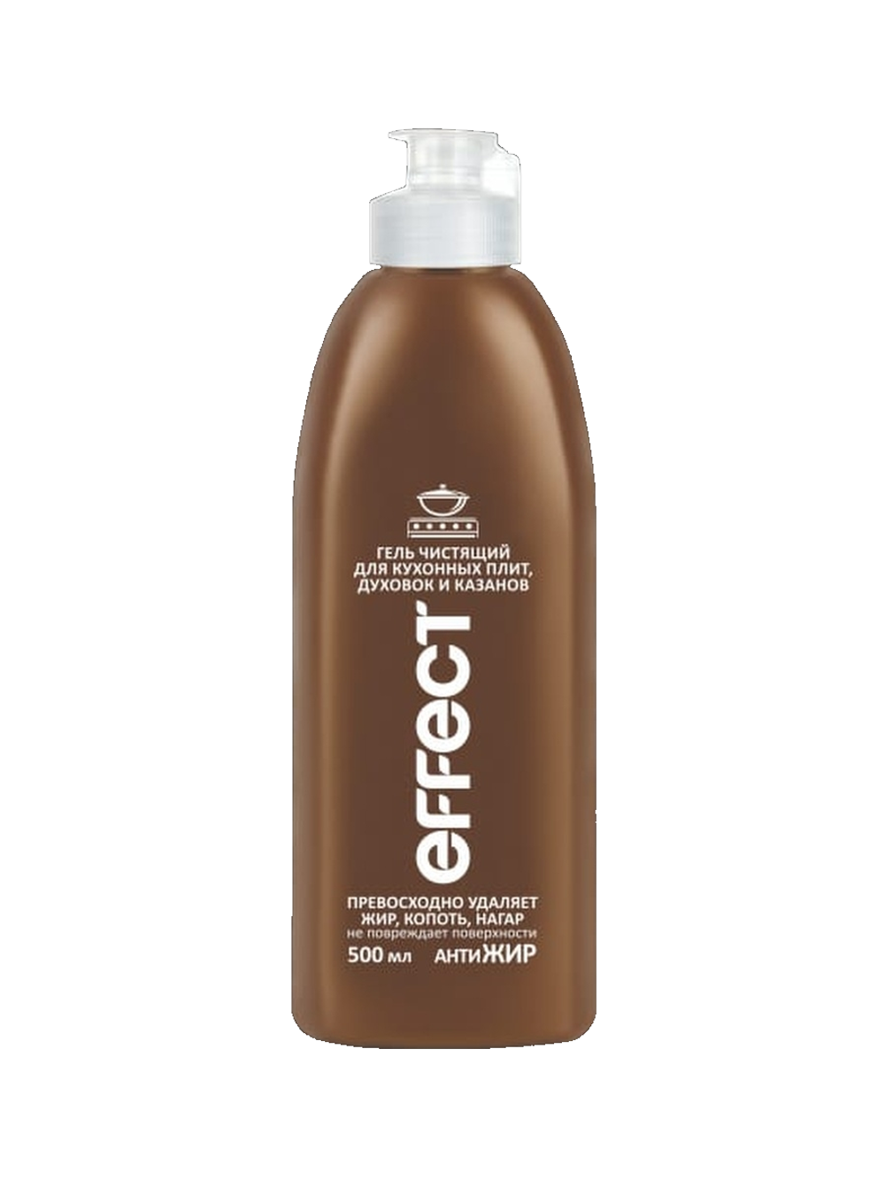 ГЕЛЬ ЧИСТЯЩИЙ Д/КУХ.ПЛИТ, ДУХОВОК И КАЗАНОВ EFFECT АНТИЖИР 500МЛ