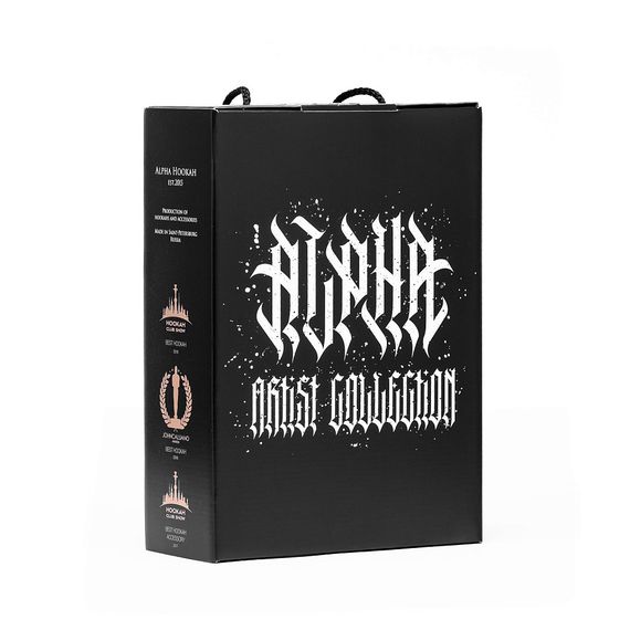 Alpha Hookah - Model X Artist Collection Black Matte