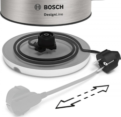 Чайник Bosch TWK 4P440 серебристый