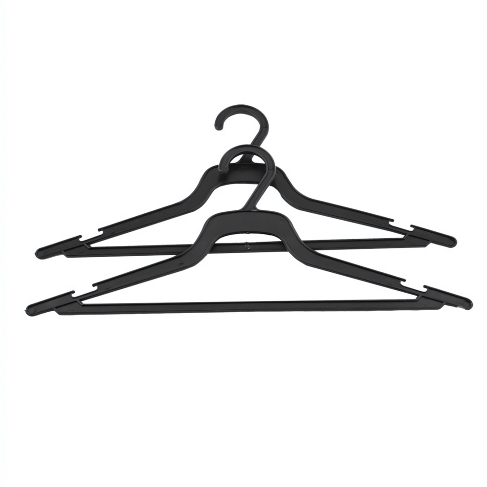 Вешалка - плечики д/легкого пл. - черн 48 разм