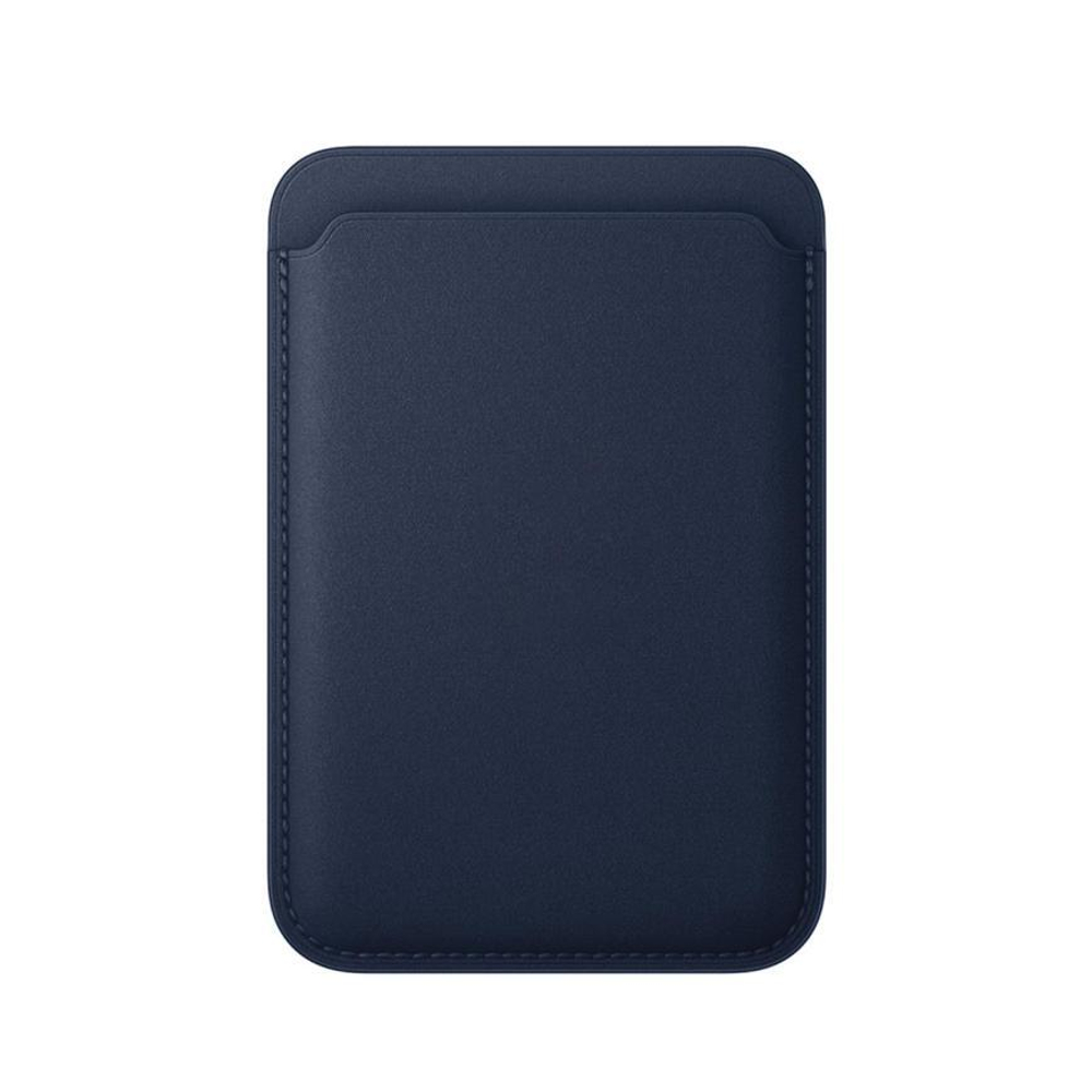 Тканевый чехол-бумажник MagSafe Apple FineWoven Wallet, Тёмно-синий