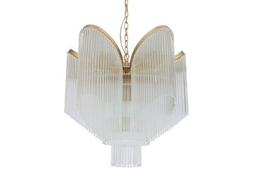 Подвесная люстра 9*E14 3229/C french gold золото EVA Newport