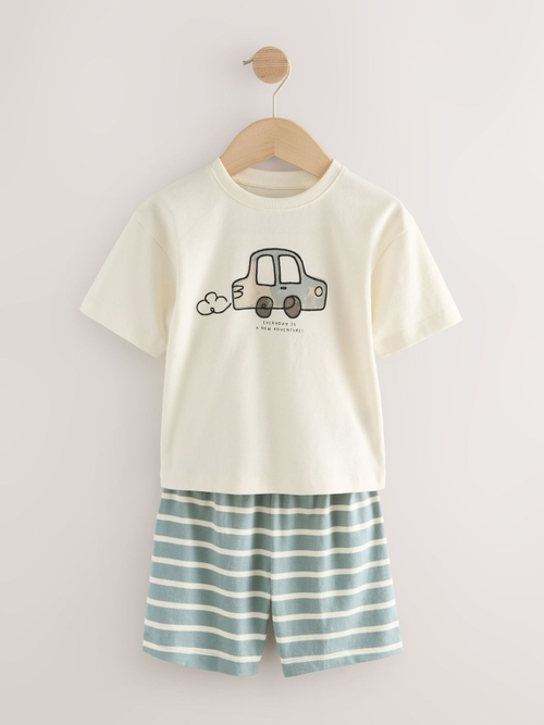 Пижама для мальчика Next AL8-544, 3 шт., Хаки, Бежевый