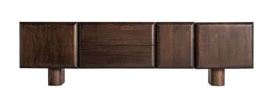 Тумба под ТВ CRAIGH цвет коричневый