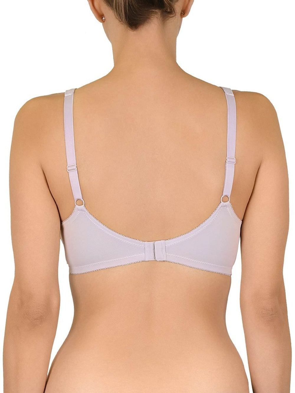 Бескаркасный бюстгальтер с бесшовными формованными чашками на поролоне (Размер: 90A) (Цвет: кремовый)