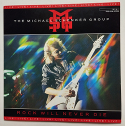 Винтажная виниловая пластинка LP The Michael Schenker Group Rock Will Never Die (Japan 1984) (No Obi)