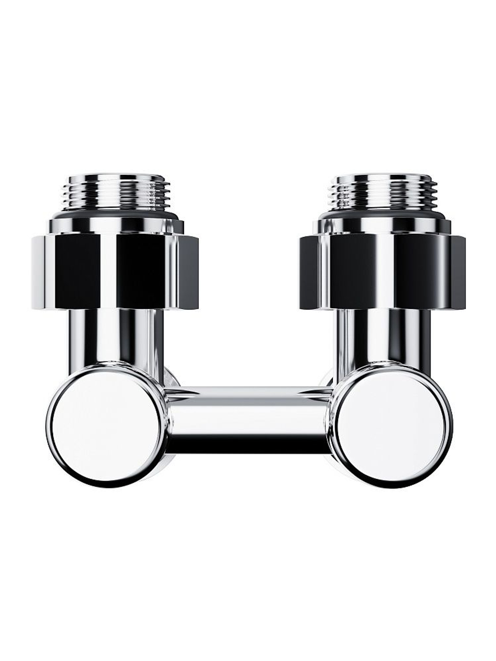 Узел нижнего подключения Royal Thermo Design угловой 1/2"х3/4" EK евроконус (хром)