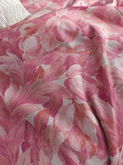 Постельное белье сатин Milky Garden "Вейгела" 2-спальное Наволочка 50x70 см 2 шт Простынь на резинке 160x200 см Пододеяльник 175x215 см