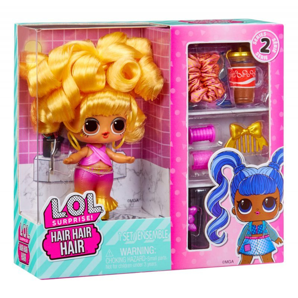 LOL SURPRISE - Кукла сопрано с прической Hair Hair Series 2 584445 F