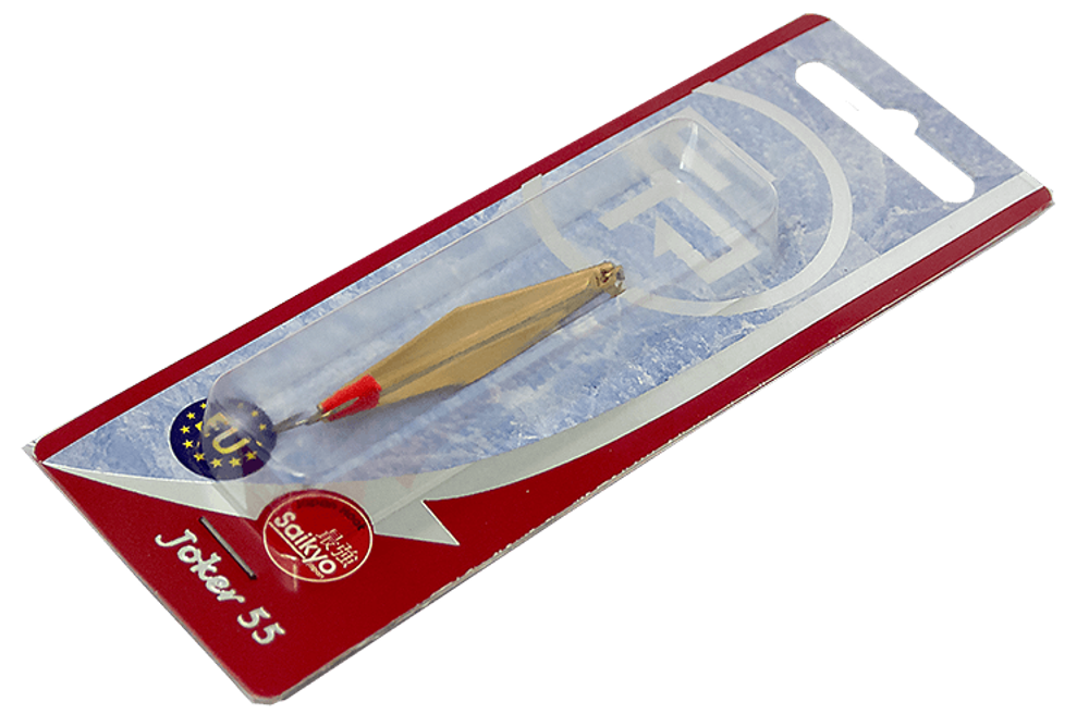 Блесна вертикальная ECOPRO Joker,  70мм, 11гр, золото (G)