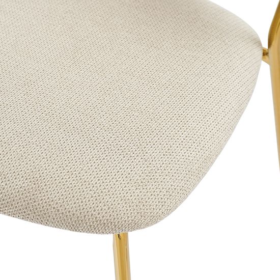 Стул барный eirill, шенилл, серый