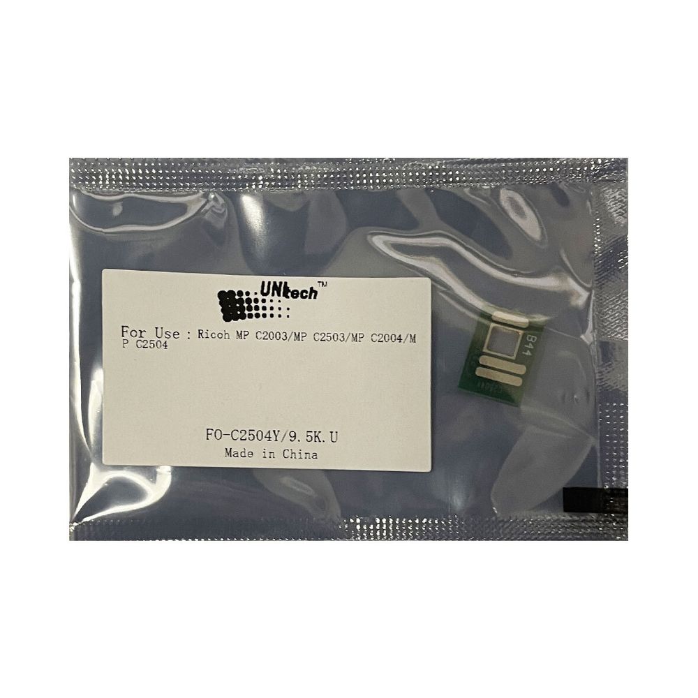 Чип к-жа Ricoh MP C2003/C2503/C2004/C2504/C2011 (9,5K) yellow UNItech(Apex)