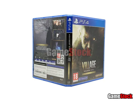PS4 Resident Evil 8 Village Gold Edition (Б/У, Полностью на русском языке, CUSA-18008)