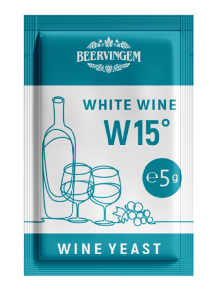 Дрожжи винные Beervingem White Wine W15 5г