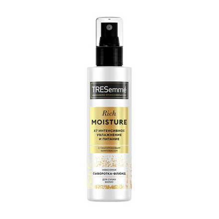Tresemme Сыворотка-флюид для волос Rich Moisture, невесомая, 190 мл