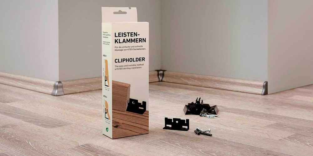 Плинтус Kronotex Ktex Крепление для плинтуса