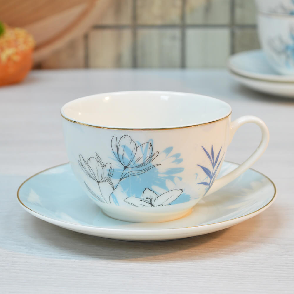 Чайный набор 12 предметов 280мл "Люпин", Jewel