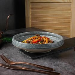 Салатник 840 мл d 23 см h5,6 см глазурь Glossy Stone Untouched Taiga P.L. Proff Cuisine [1]