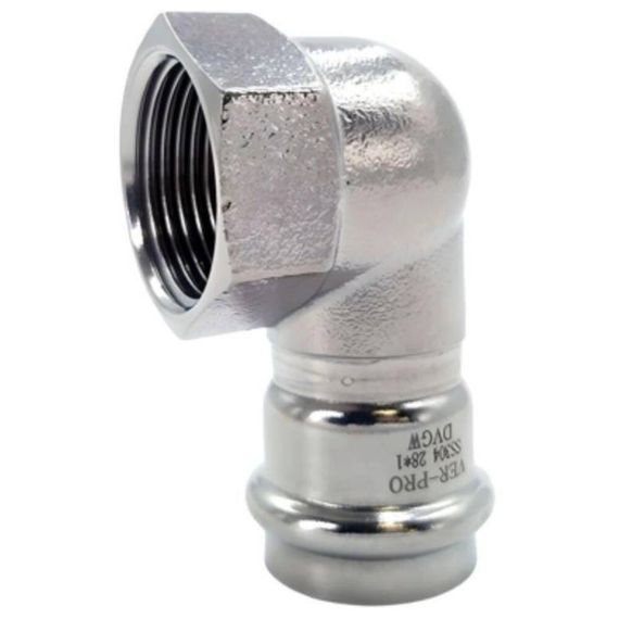 Уголок ViEiR 90 град. вн.р. 28×3/4quot; VER-PRO (30/5шт)