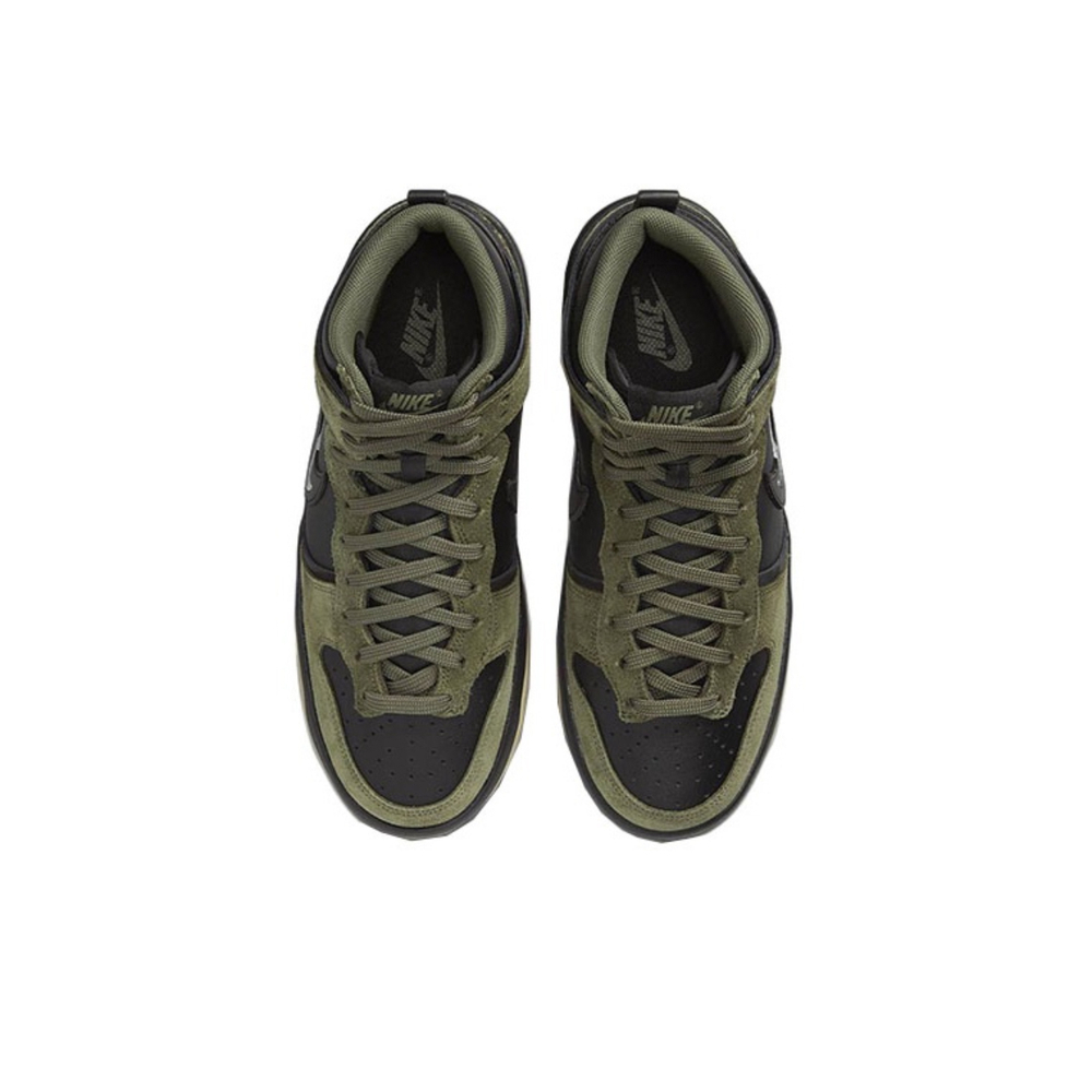 Кроссовки Nike Dunk High Up Olive x Wolf Grey