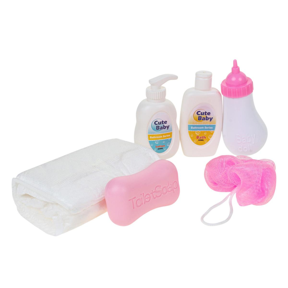 Пупс функциональный с аксесс., коробка SNB1680