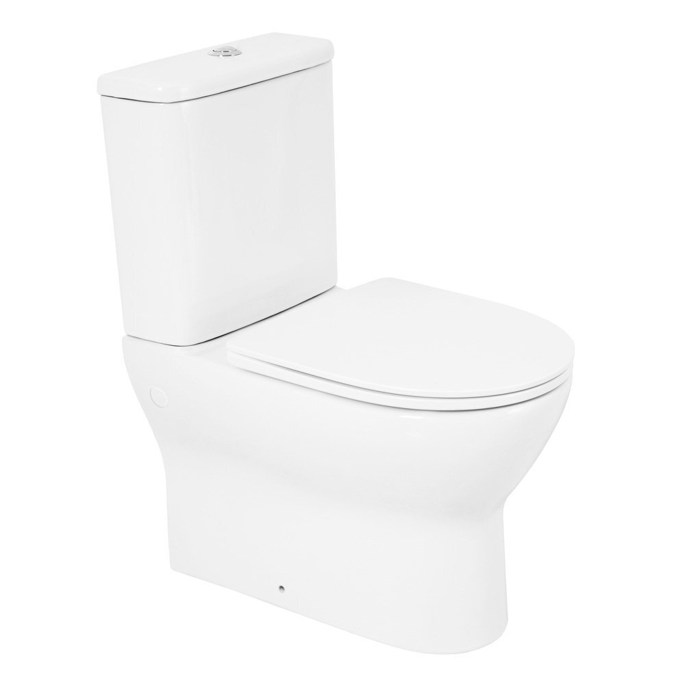 Унитаз-компакт Belbagno Energia BB8134CPR/SC, белый, безободковый