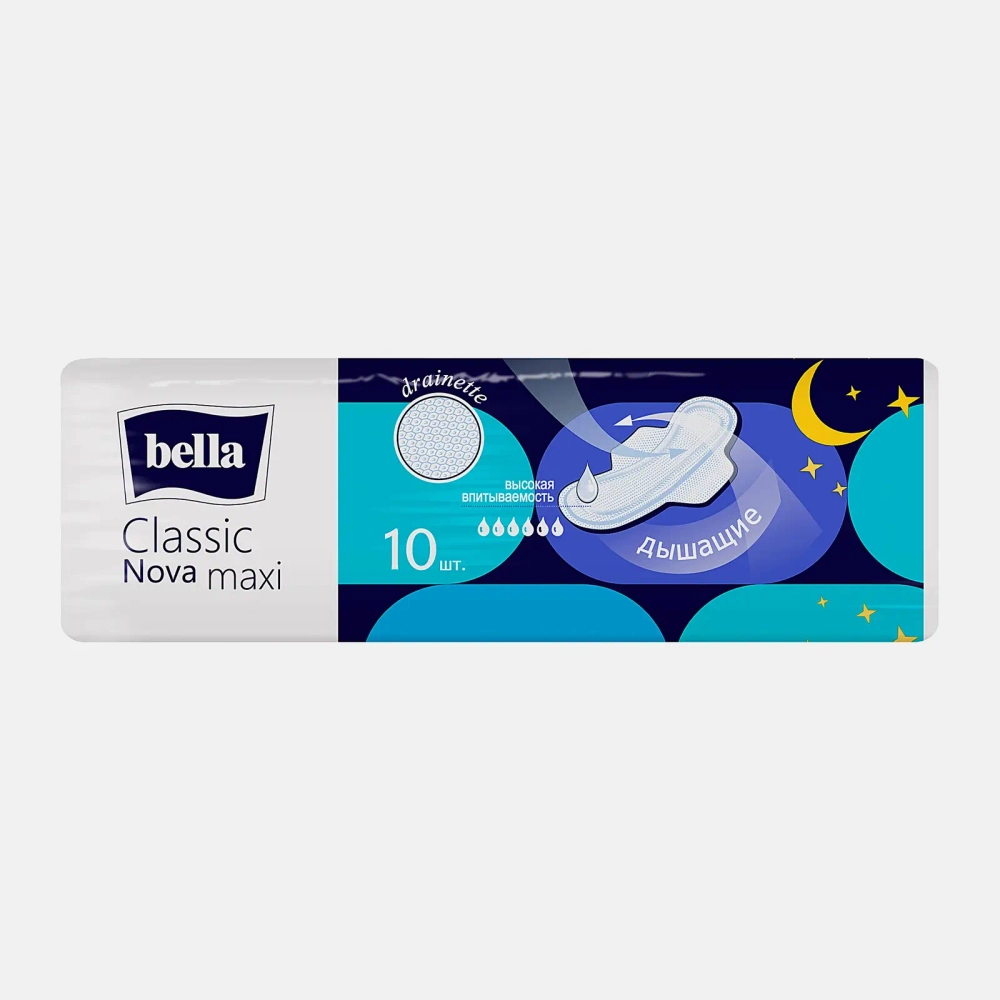 Прокладки Bella Classic Nova Maxi 10шт