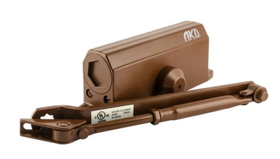 ЛКД-ДК-50-80 Доводчик дверной, до 80 кг, EN3-4, коричневый, гидравлический, морозостойкий