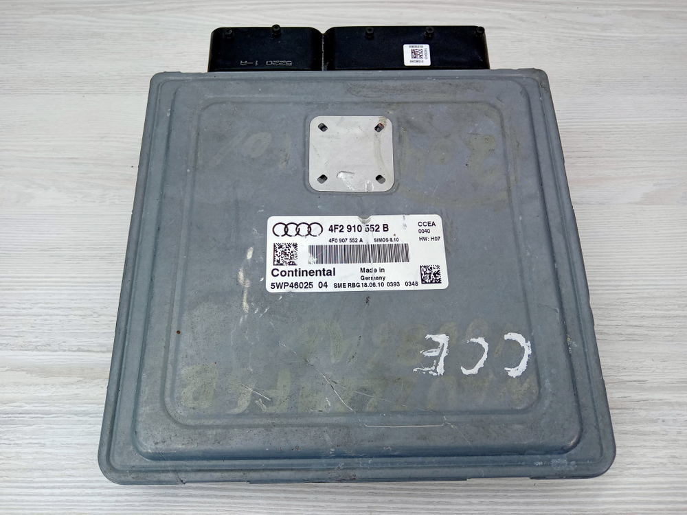 Блок управления двс Audi A6 2009 C6/4F ccea C6