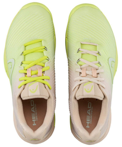 Женские Кроссовки теннисные Head Revolt Pro 4.0 - macadamia/lime