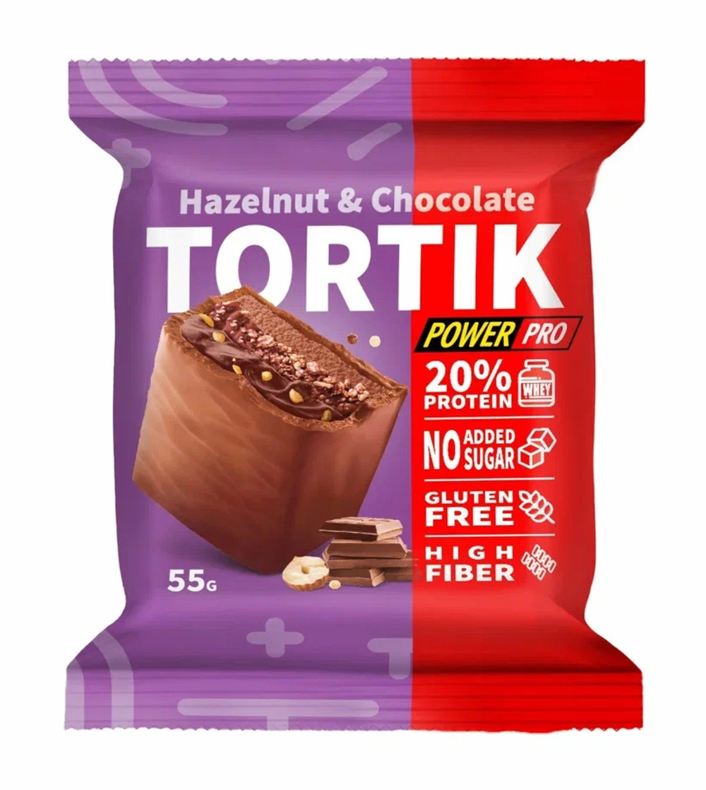 PowerPro Tortik Протеиновое пирожное (55 гр.)