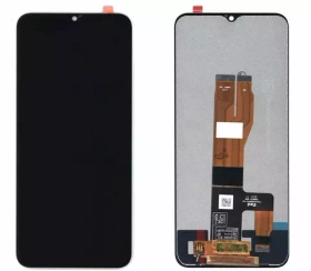 Дисплей для Realme C30/Narzo 50i Prime с тачскрином Черный - Оптима