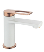 293511-FL Смеситель од. для раковины (бел/зол.) ViEiR (10/1шт)