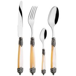 НАБОР СТОЛОВЫХ ПРИБОРОВ "MIRAGE IVORY PEARL" НА 6 ПЕРСОН 24 ПР.